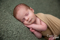 Close-up of a newborn?s tiny fingers, Bunbury baby portrait session