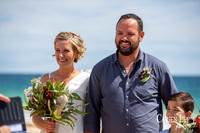 Romantic wedding portrait of a couple in Bunbury by professional wedding photographer Carien Lee.