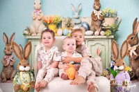 Easter mini session Bunbury children photography studio Easter setup