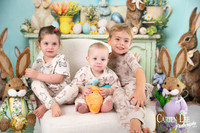 Easter mini session Bunbury children photography studio Easter setup